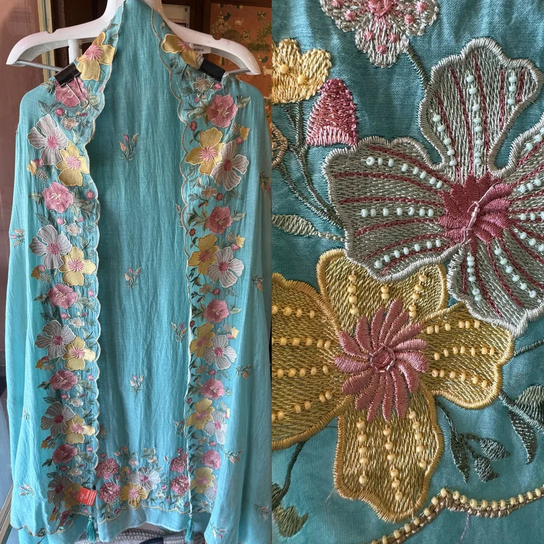 Unstitched Mul Cotton suit