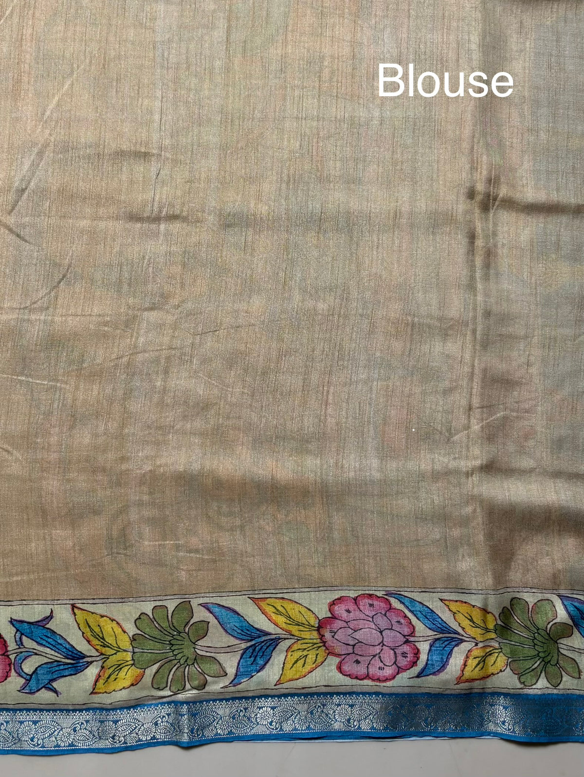Fancy Tussar Kalamkari