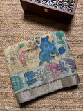 Fancy Tussar Kalamkari