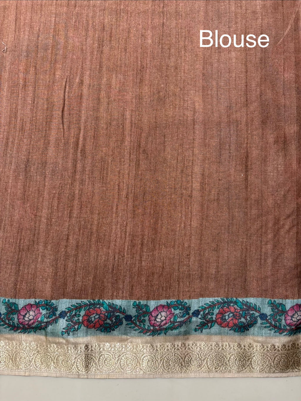 Fancy Tussar Kalamkari