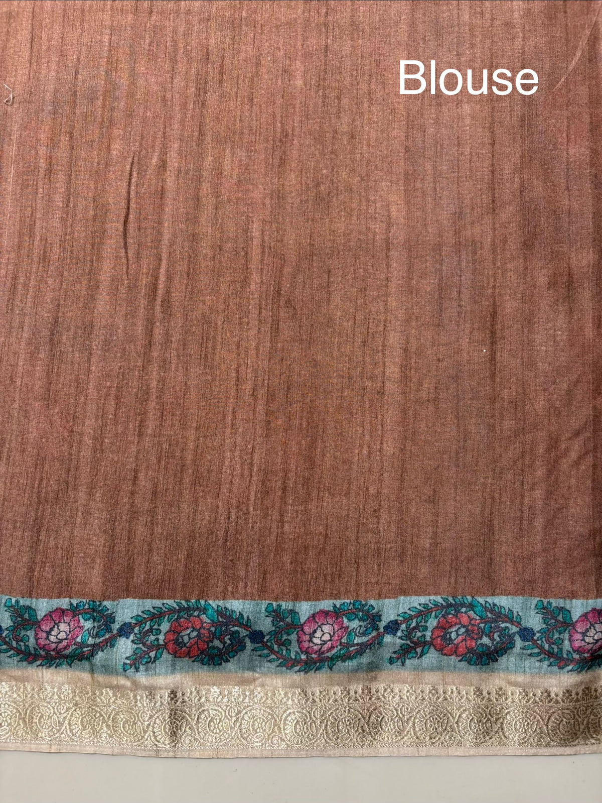 Fancy Tussar Kalamkari