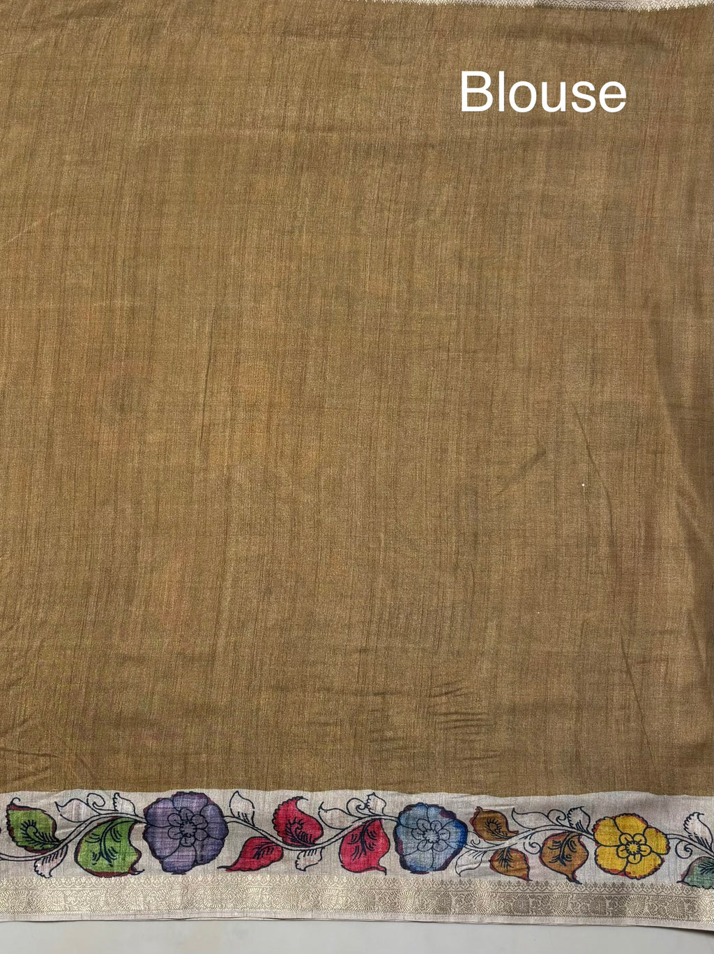 Fancy Tussar Kalamkari