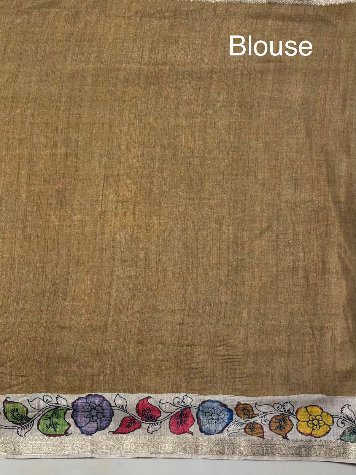 Fancy Tussar Kalamkari