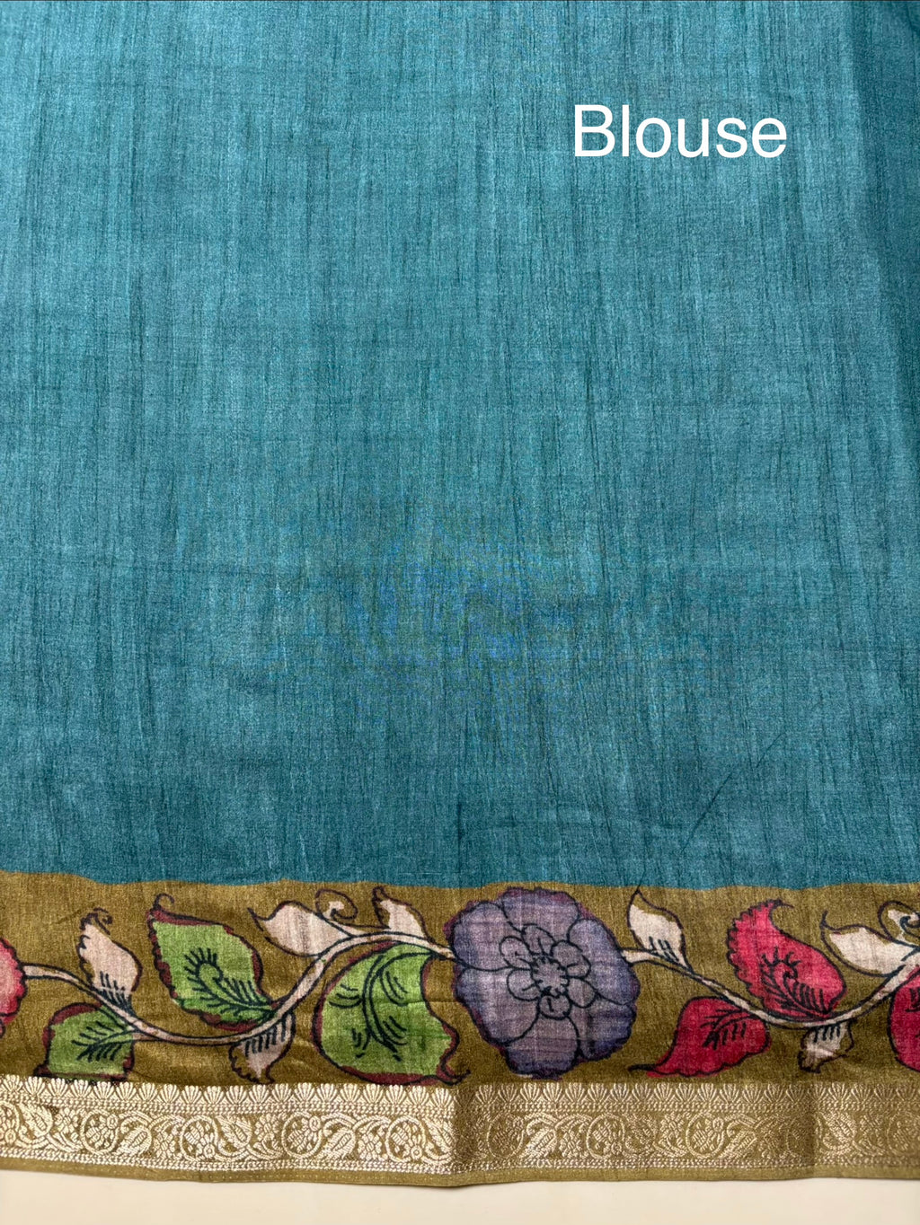Fancy Tussar Kalamkari