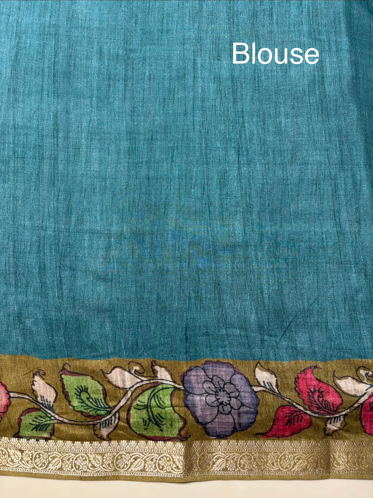 Fancy Tussar Kalamkari