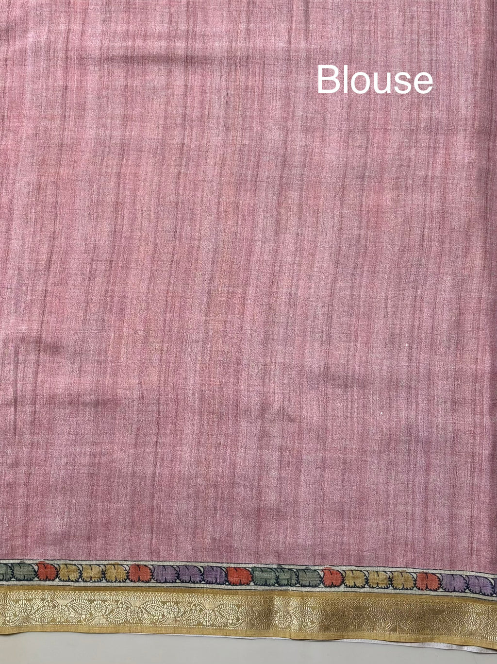Fancy Tussar Kalamkari