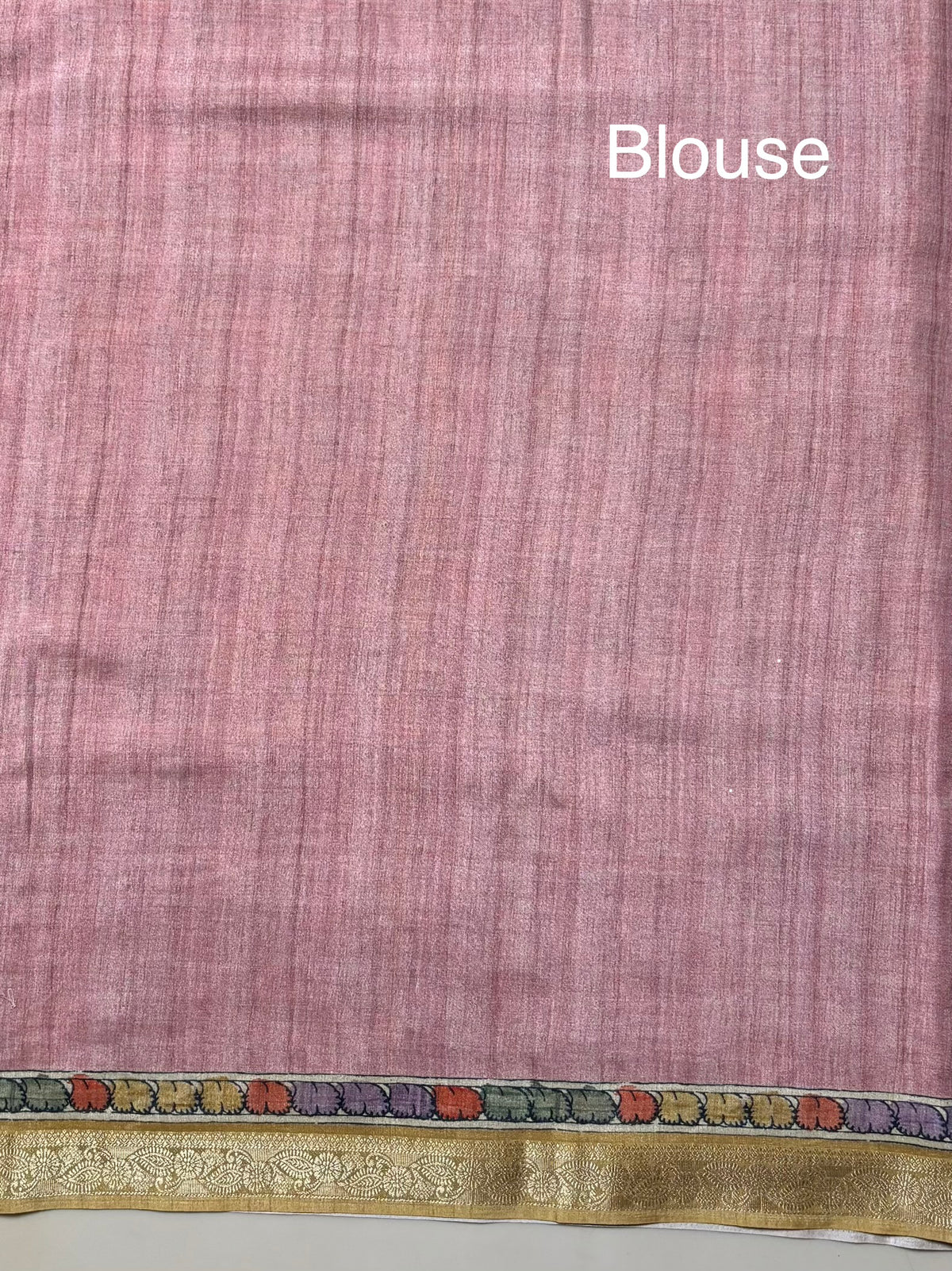 Fancy Tussar Kalamkari