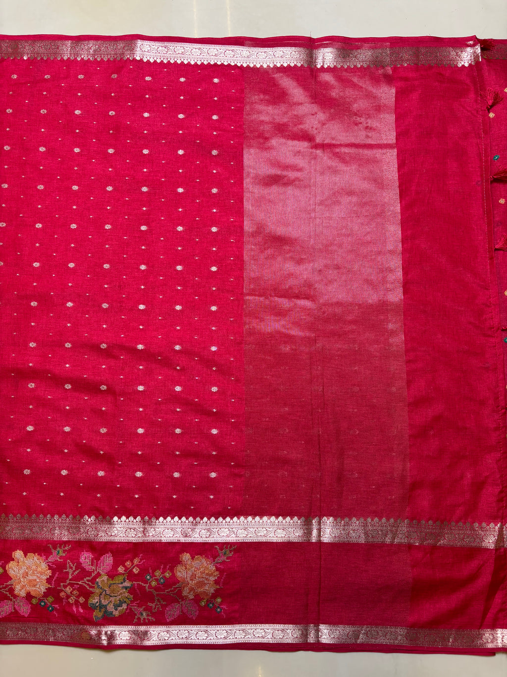 Fancy Tussar Embroidery