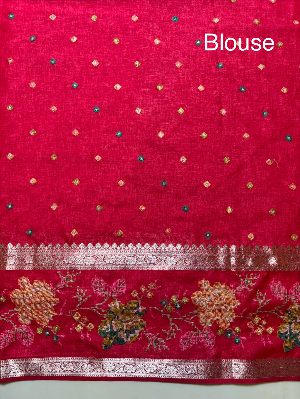 Fancy Tussar Embroidery